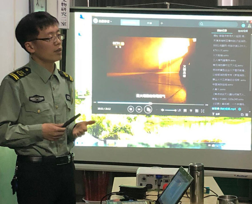 新乡市文物考古研究所消防知识讲座